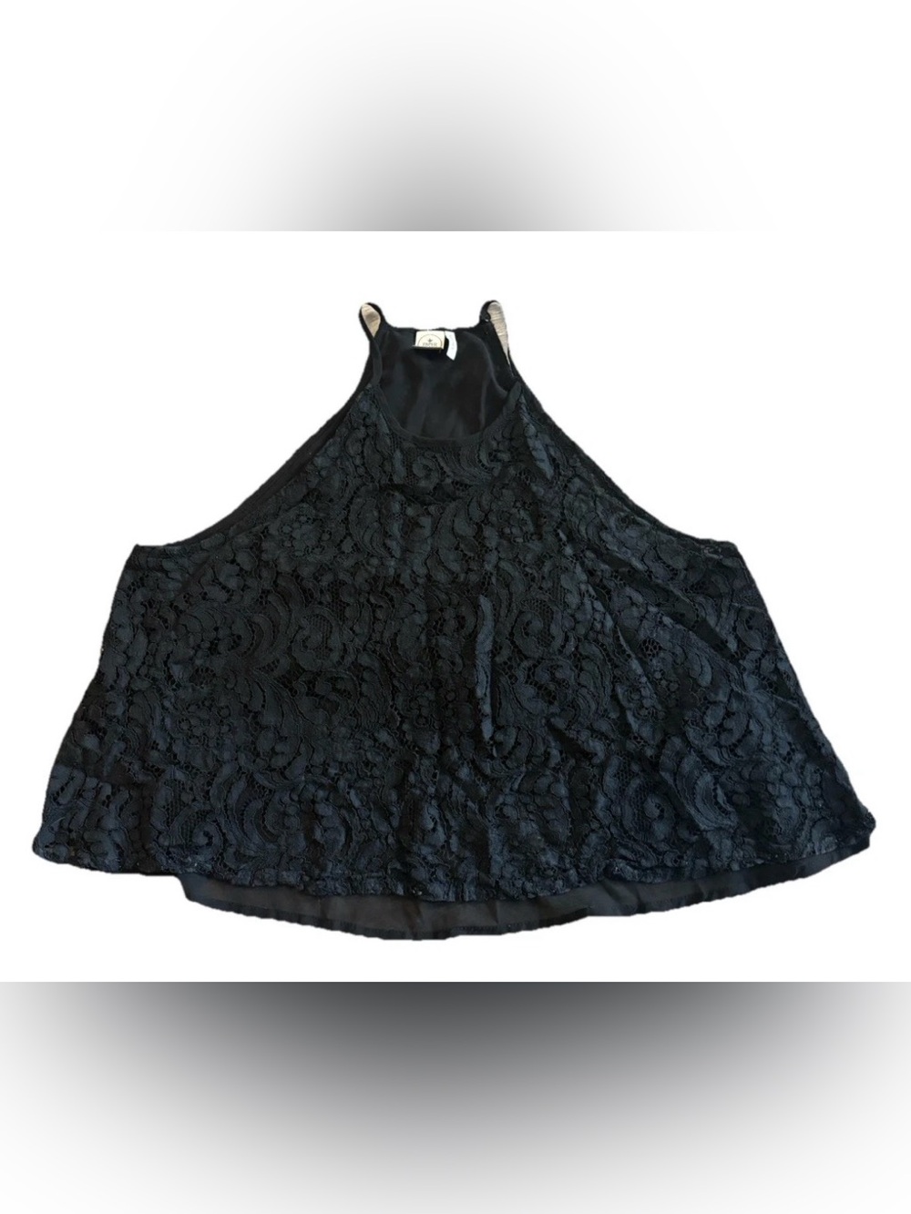 Paper Crane Shirt Top Black Size Medium